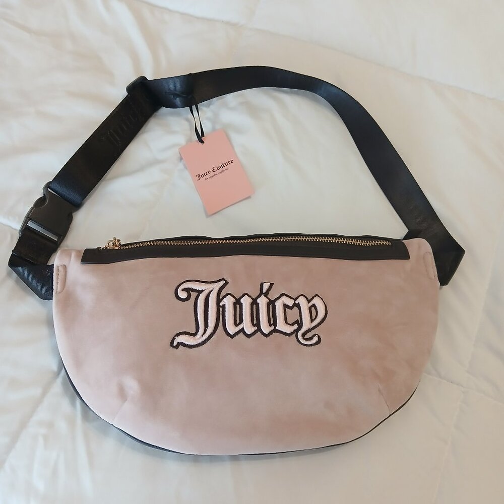 Juicy Couture- Queen of Everything Crossbody Fanny bag fanny pack- NWT